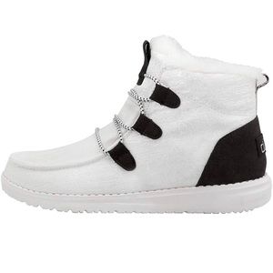 Fuzzy hey dude boots